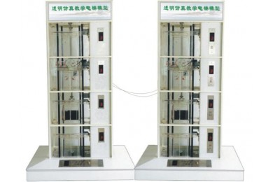 TY-702型四層透明仿真教學(xué)雙聯(lián)電梯模型